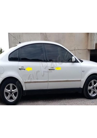 Woc Chrome Vw Passat 3B Krom Kapı Kolu 1996-2005 4 Kapı  Paslanmaz