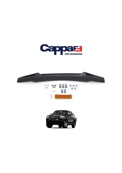 Cappafe Ford Ranger Ön Kaput Koruyucu Rüzgarlık 4Mm Abs 2007-0 N11.34554