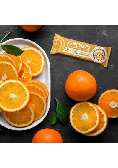 Portakallı Protein Bar 12'li