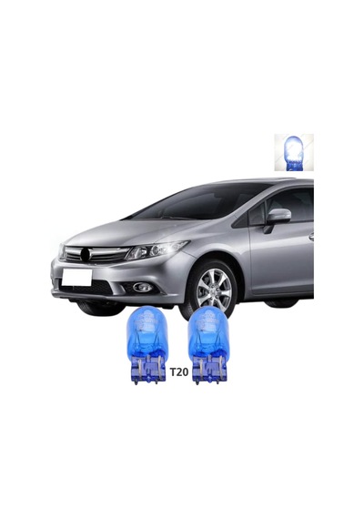Honda Cıvıc Fb7 Kasa Beyaz Gündüz Farı Ampulü T20 Wy21/5w Ph5523dv