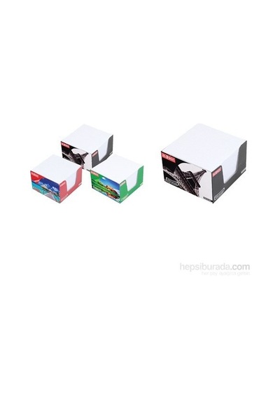 Globox - Saray 9 x 9 CM 500 lük Beyaz Küp Blok
