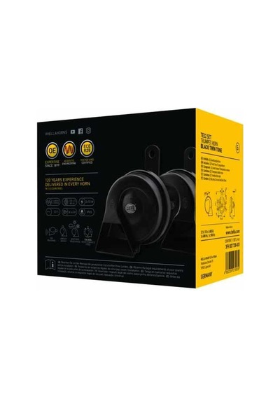 Hella Düsük/yüksek Ton Korna 12v 400-500hz 110 Dba 3fh007728-831