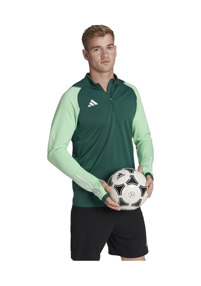 Adidas Tiro23 C Tr Top Erkek Futbol Uzun Kollu Antrenman Üstü Hu1308 Yeşil 001