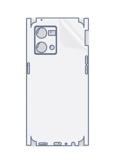 Oppo F21s Pro Uyumlu Fullbody Arka Kaplama Hidrojel Koruyucu Film