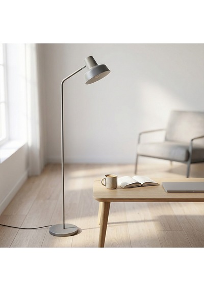 Koçtaş Orous Gri Metal Lambader E27