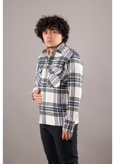 Bican Çift Cepli Oversize Erkek Oduncu Gömlek (513380972) Bican Çift Cepli Oversize Erkek Oduncu Gömlek (513380972)