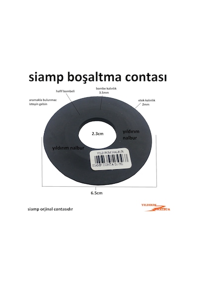 Siamp Contası İçtakım Contası Çekmeli İç Takımlar için Re