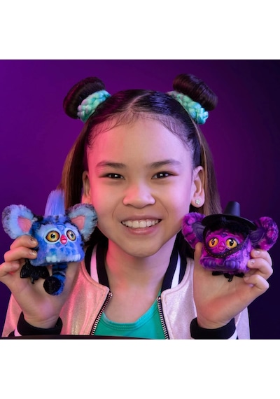 K-pop Demon Hunters Furby Furblets Saja Boy Demon G4792 Çok Renkli