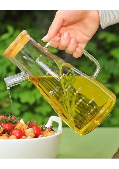 Paçi Masterchef Borosilikat Cam 900ml Yağdanlık