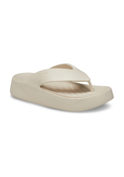 Crocs Getaway Platform Flip Kadın Terlik Cr209410 Crc.160 Bej