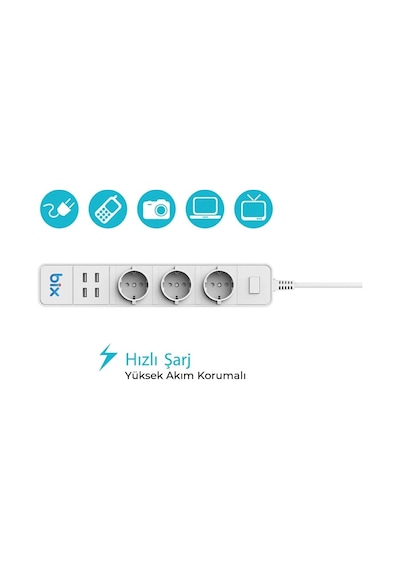 Vtn Bp-01 Wifi Yüksek Akım Korumalı Hızlı Şarj Özellikli Akıllı Priz 0-2