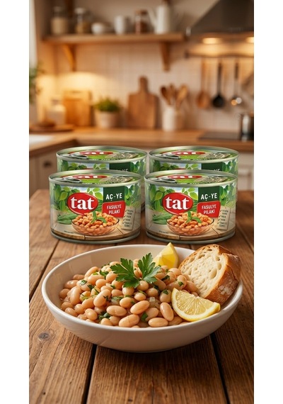 Tat Fasulye Pilaki 400 Gr 4 Lü