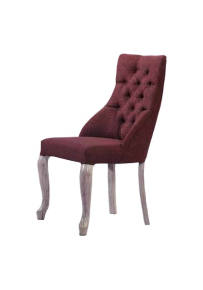 Bengimobilya Sandalye Zus066 Kapitone Model Bordo Renk Ortopedik Oturum Sırt K