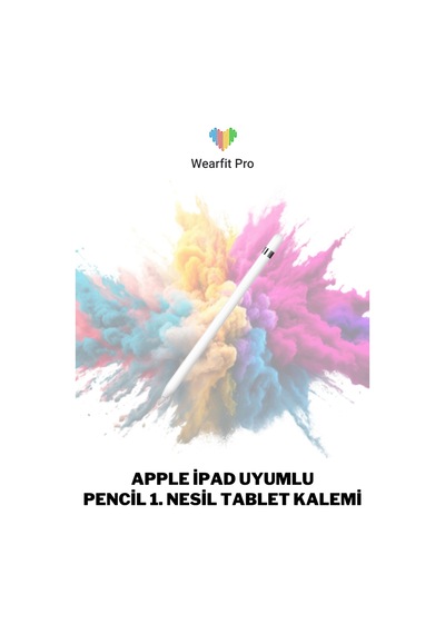 Wearfitpro Apple İpad Uyumlu Pencil 1.nesil Tablet Kalemi