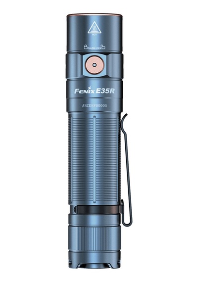 Fenix E35r 3100 Lümen El Feneri Mavi Siyah