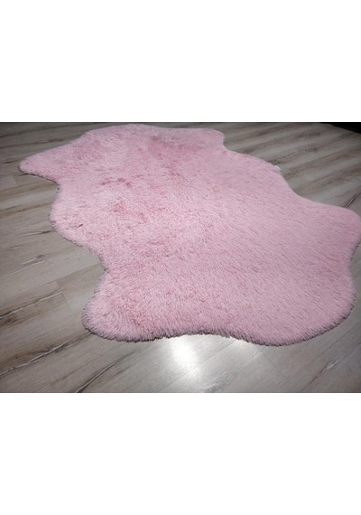 Doğuş Tavşan Tüyü Pembe 2K Post Halı 80 x 140 Cm