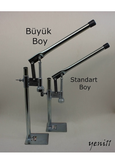 Büyük Boy Gazoz Soda Kapağı Kapatma Makinesi 100 Kapak Gümüş