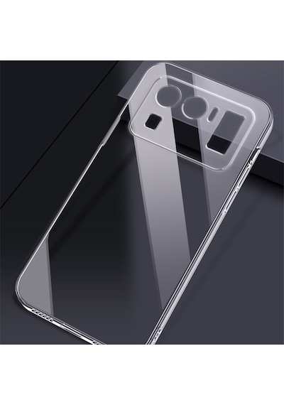 Kilifone - Mi 11 Ultra Uyumlu - Kılıf Şeffaf Soft Slim Fitt Süper Silikon Kapak - Şeffaf