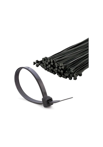 Made Kablo Bağı 3,6x250 Mm Siyah 100 Lü