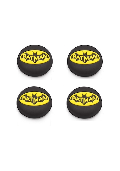 Cafele PS4 - PS5 - Xbox One X/S - Series X - Series S Analog Koruyucu Silikon Pad Siyah Batman