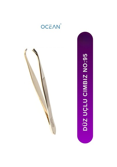Ocean Solingen Cımbız Gold-gümüş Klasik Tip Düz Ağız Asu-95