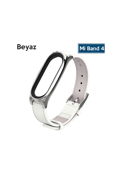 Mijobs Xiaomi Mi Band 5-4 Pu Deri Kayış Kordon (120113987)