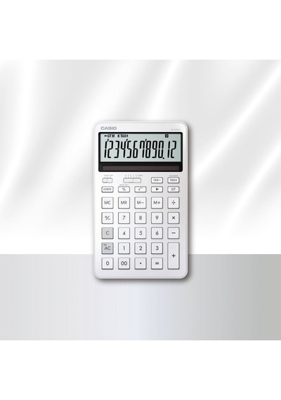 Casio Jw-200dq-we-w-dp Hesap Makinesi Desktop Gri - Siyah