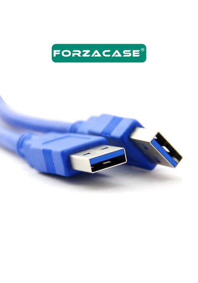 Usb 3.0 Erkek - Erkek Çevirici Uzatma Kablosu 1 Metre- Fc963