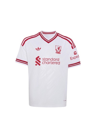 Adidas Kb8302 Lfc A Jsy Y Liverpool 26-27 Çocuk Forması Beyaz