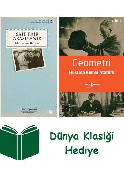 Mahkeme Kapısı + Geometri + Dünya Klasiği Hediye
