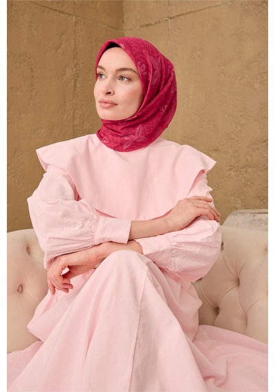 Silk Home Soft Eşarp 73099-22 Fuşya, Pembe, Gül Pembe