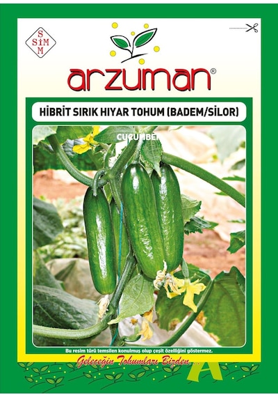 Silor/badem F1 Sırık Hıyar Tohumu 10 Adet