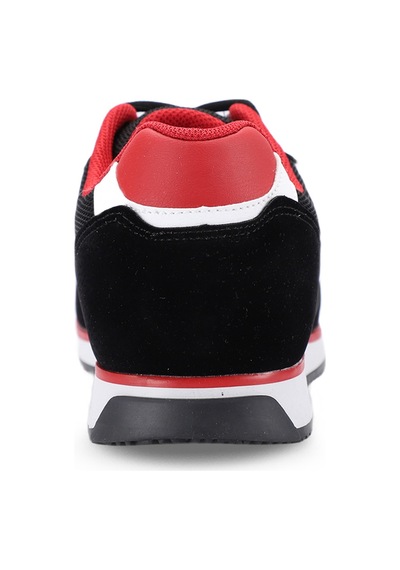 Slazenger OLIVIERA I Erkek  Siyah / Kırmızı Günlük Spor Ayakkabısı