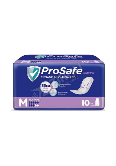 3 Adet Prosafe Multiped Mesane Ve Lohusa Pedi M Boy 10'lu