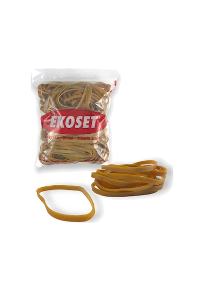 Ekoset 10 CM Kalın Paket Lastiği 300 Adet 100 x 5 MM