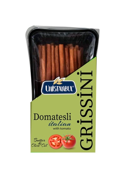 Unistanbul Domatesli Grissini 130 G - 8 Adet Tarı
