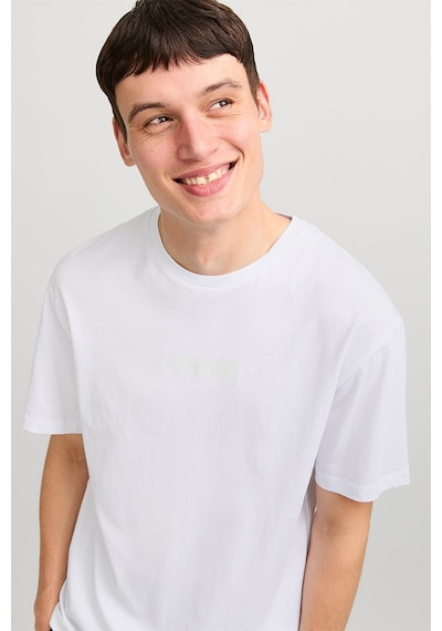 Jack & Jones Jjtaka Erkek Tişört Beyaz