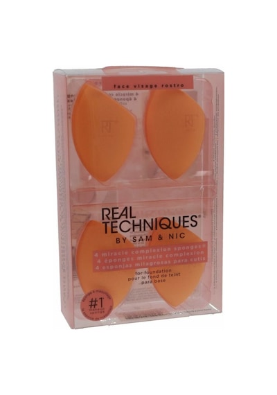 Real Techniques 4 Miracle Complexion Sponges 4 Lü Makyaj Süngeri Seti