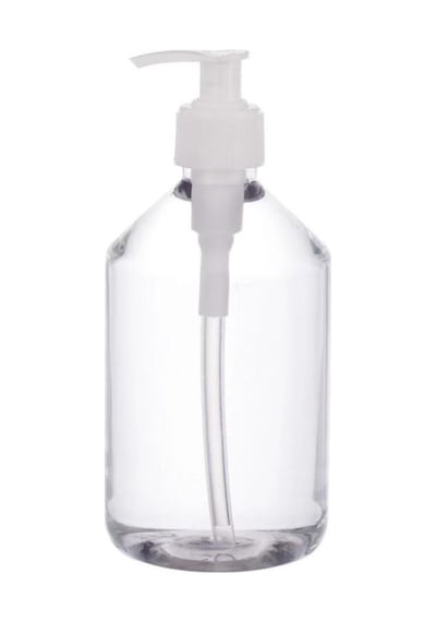 Şeffaf Plastik Pompalı Şişe 1000 Ml Geniş Ağızlı 28 Mm 1530 Adet