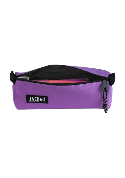 Jacbag Prıme Pencil Case-üçgen Tip Kalemkutu Prime-açık Mor Kanvas renkli