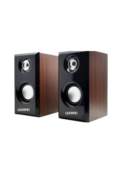 1+1 Speaker Pc Laptop Hoparlörü Usb Beslemeli 3.5 Mm Jack Girişli Leerfei D-092