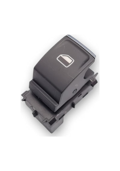 VW Polo 2021-23 Sol Arka Cam Düğmesi Kromlu Kırmızı 5G0959855R