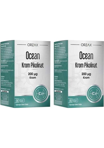 Krom Pikolinat 20 Mcg 90 Kapsül 2 Adet
