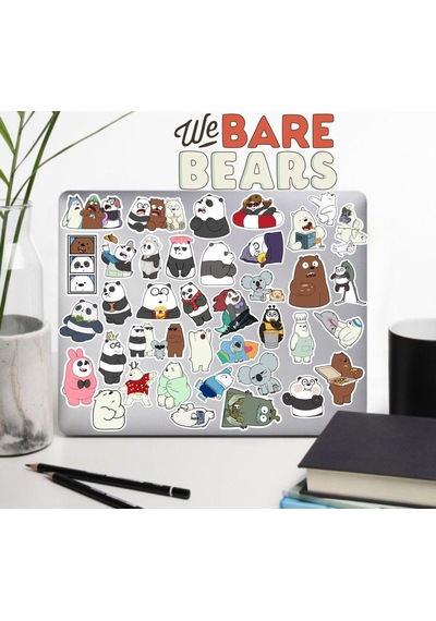 Bears Kafadar Ayılar Seri 3 Telefon Laptop Notebook Tablet Defter Matara Etiket 1