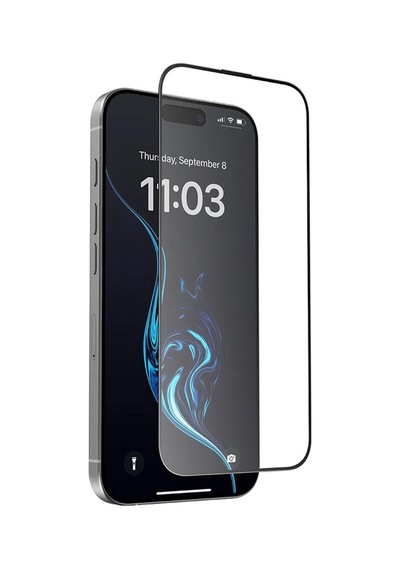 Pp Apple Uyumlu iPhone 16 Anti Static Toz Tutmaz Çerçeveli Ekran Koruyucu