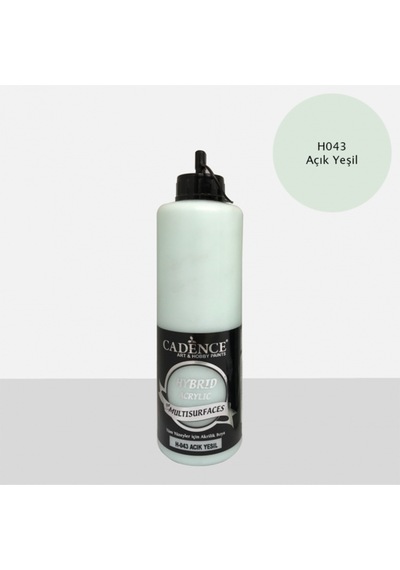 Hibrit Multisurface Akrilik Boya 500 Ml H043 Açık Yeşil Açık Yeşil