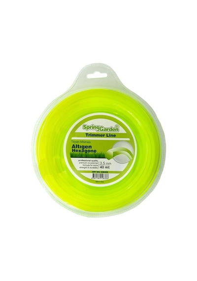 Motorlu Tırpan Misinası 3.5 Mm 40 Mt Altıgen Diken, Ot, Çimen Kesme