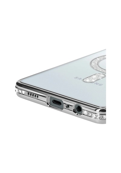 Samsung Galaxy A06 Joke Simli Magneticsafe Kılıf - Gümüş 0.2M-Çok Renkli