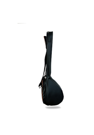 Profesyonel Su Geçirmez 20 Mm Pedli Gigbag Kısa Bağlama Saz Kılıfı Siyah