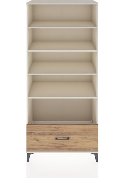 Hyperion Dolap 4 Raflı Tek Çekmeceli 88x44x195 Aytaşı-çam Aytaşı